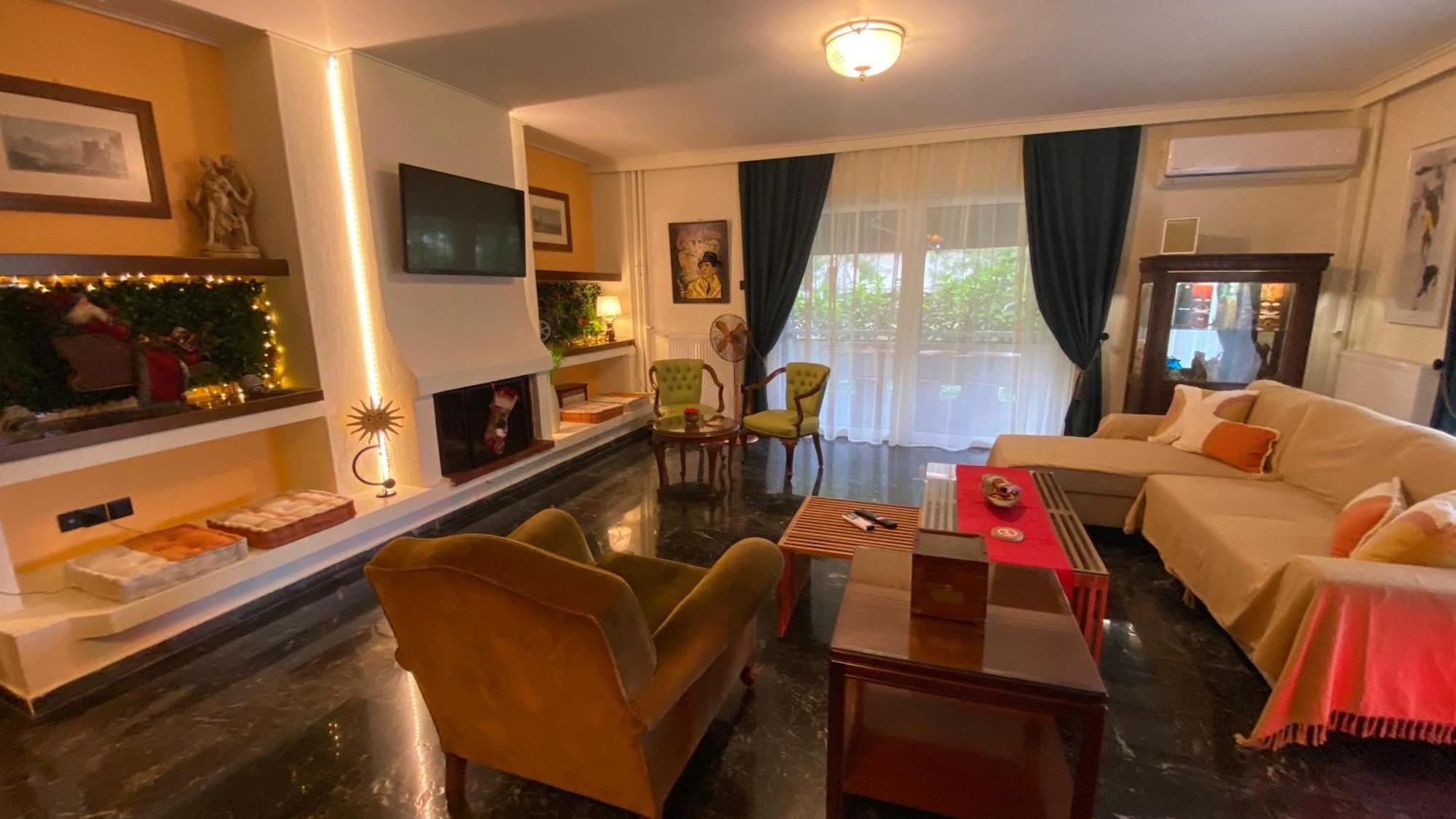 Ferienwohnung Sarakin'S Mansion Luxury Retreat Athen Exterior foto