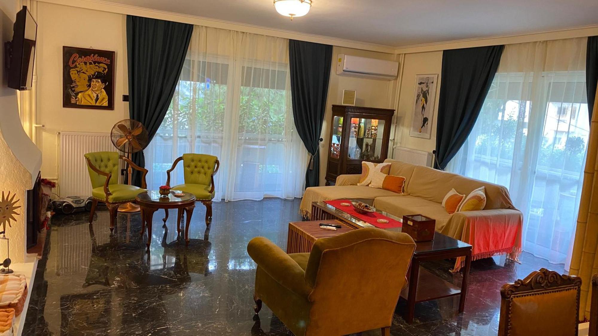 Ferienwohnung Sarakin'S Mansion Luxury Retreat Athen Exterior foto